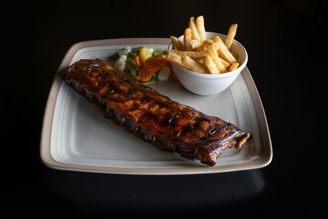 Gegrilde spareribs